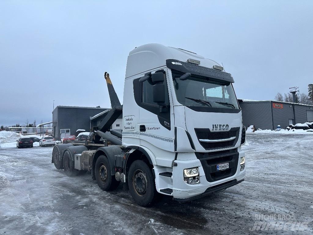 Iveco X-Way 560 8x2 Abrollkipper