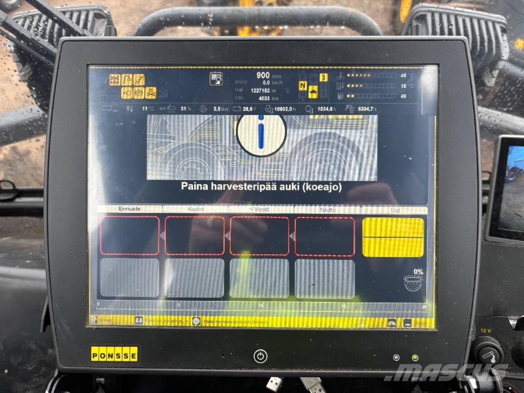Ponsse Scorpion 8W Harvester