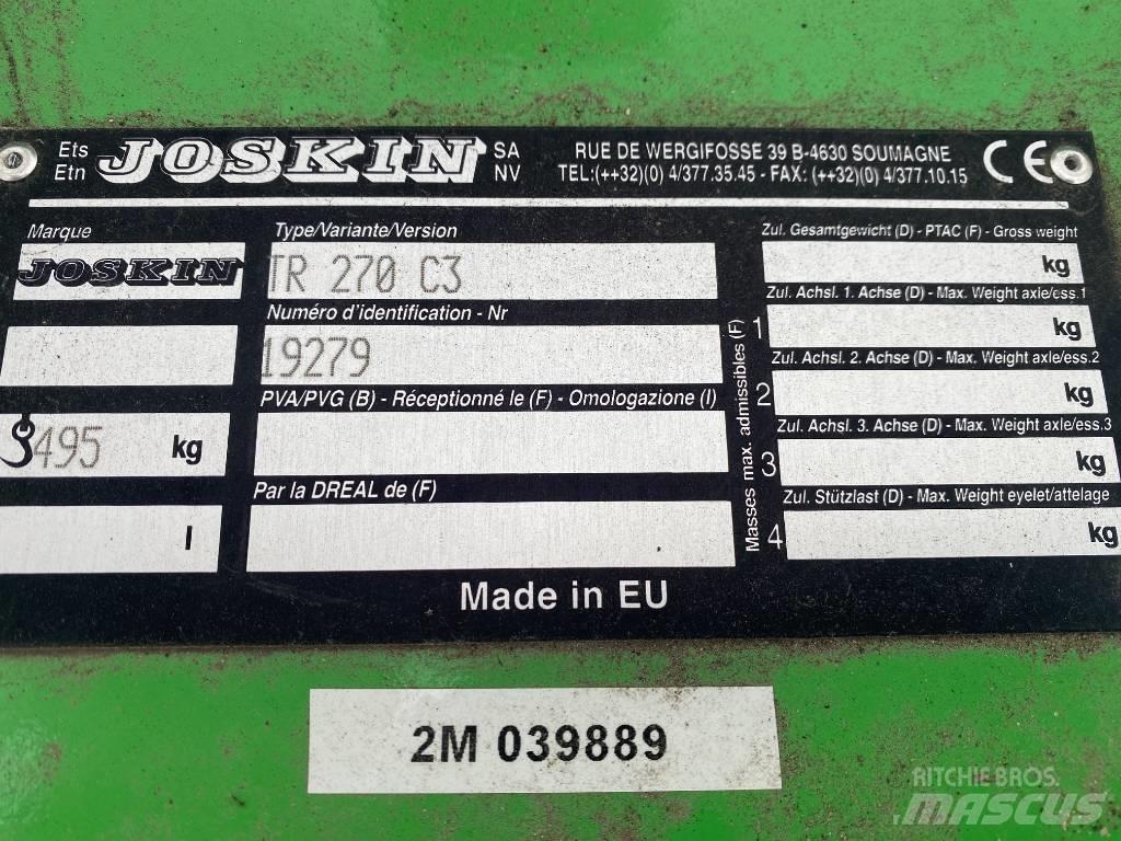 Joskin TR 270 C3 Mulcher