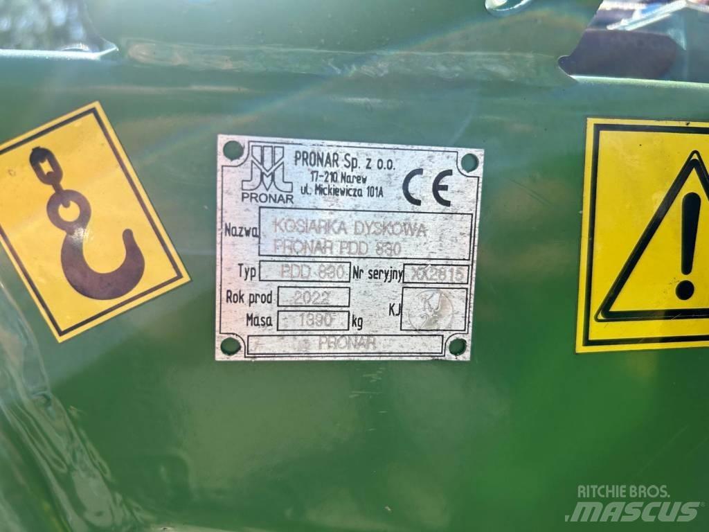 Pronar PDD830C Mähwerke