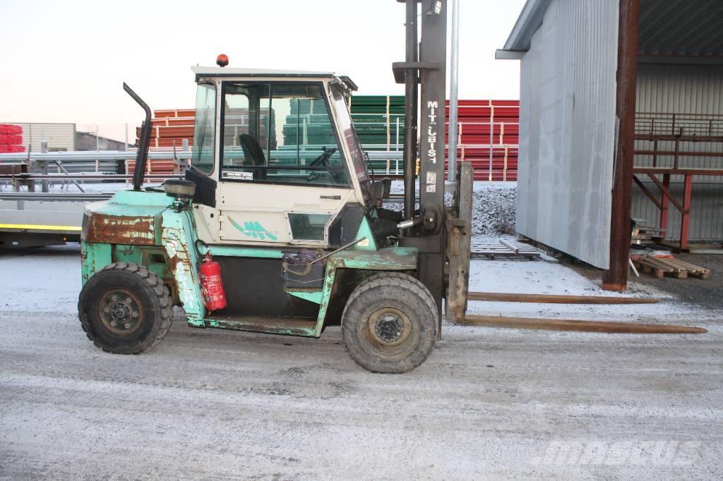 Mitsubishi FD 70 Diesel heftrucks