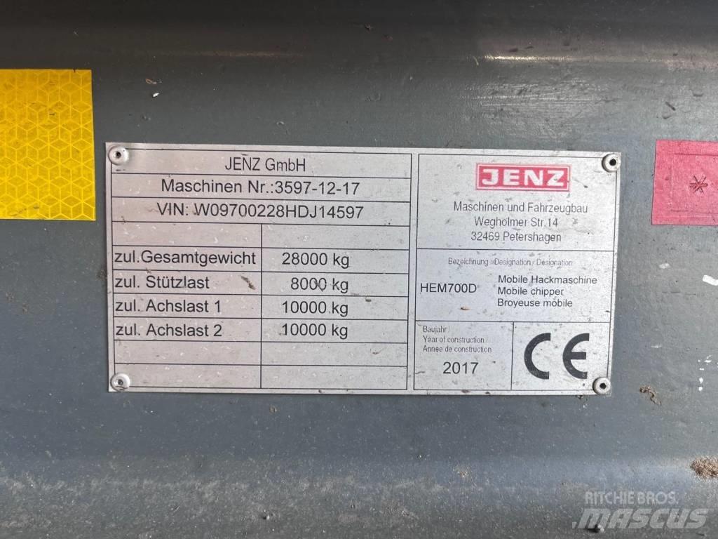 JENZ HEM 700 D Holzhäcksler