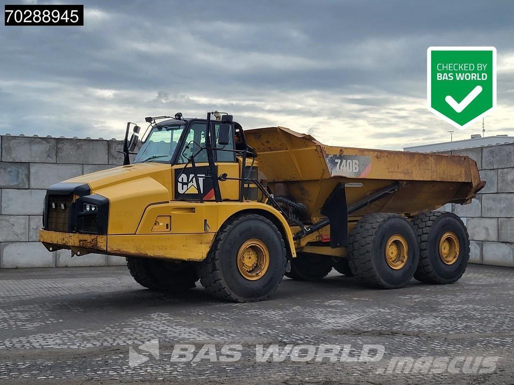 CAT 740 B Dumper - Knickgelenk