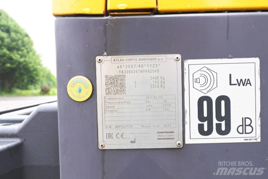 Atlas Copco XAVS 186 Kompressoren