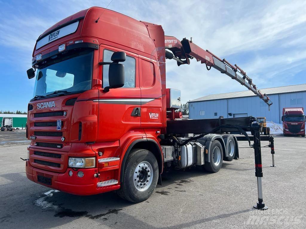 Scania R 580 Kranwagen