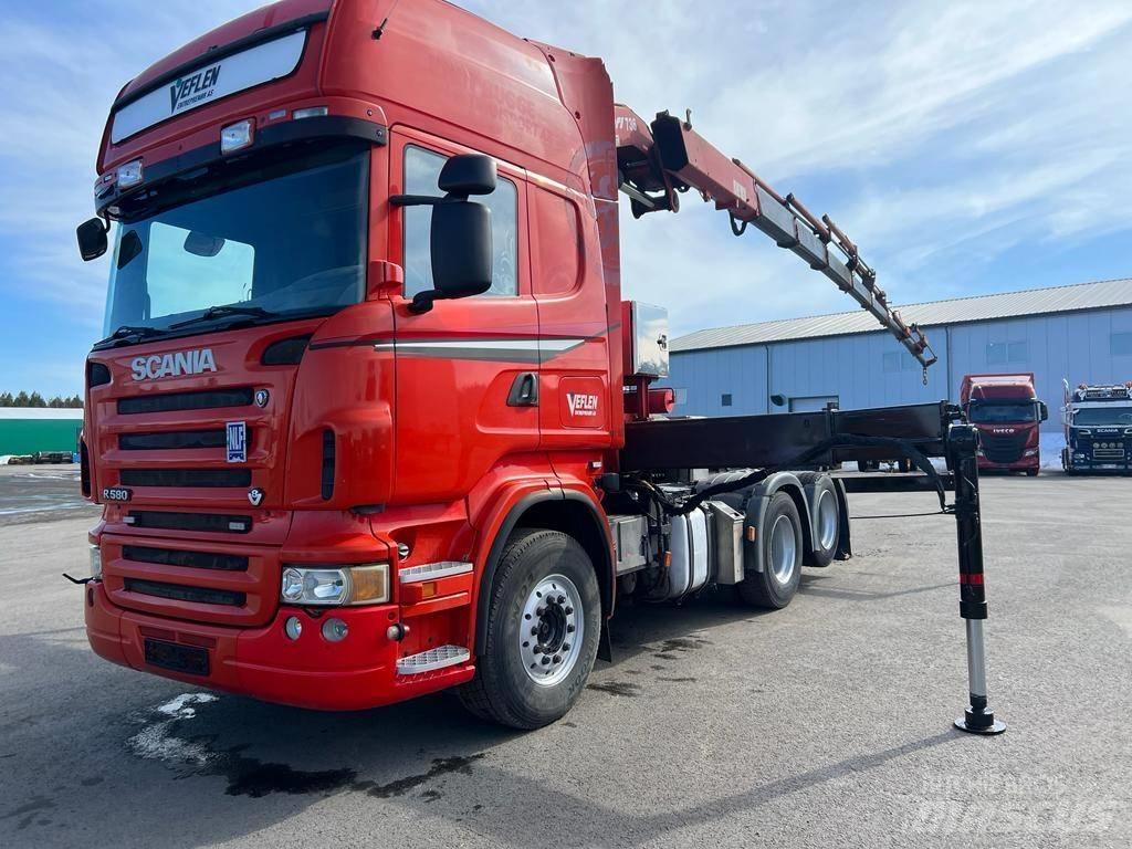 Scania R 580 Kranwagen