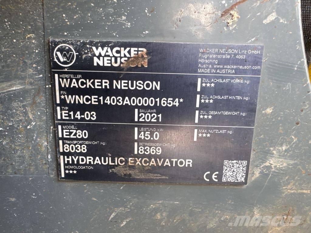 Wacker Neuson EZ80 Raupenbagger