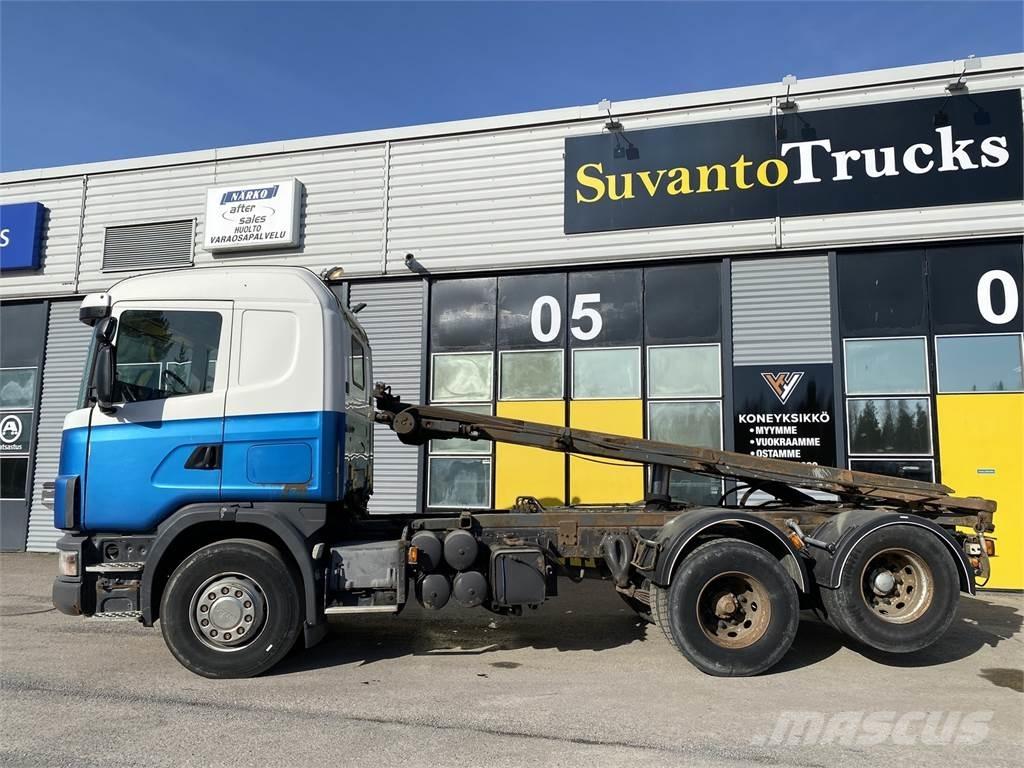 Scania R 124 6X2 Absetzkipper