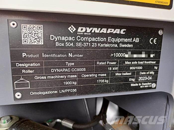 Dynapac CC900S Anhängewalzen