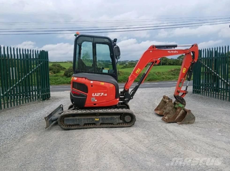 Kubota U 27-4 Minibagger < 7t