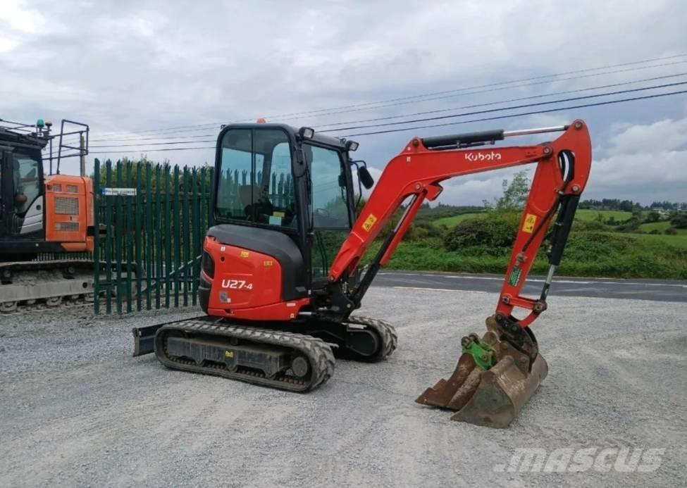 Kubota U 27-4 Minibagger < 7t