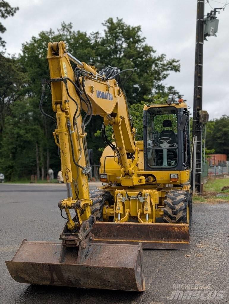 Komatsu PW 98 MR-8 Mobilbagger