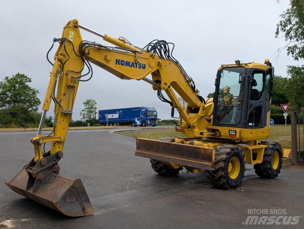 Komatsu PW 98 MR-8 Mobilbagger