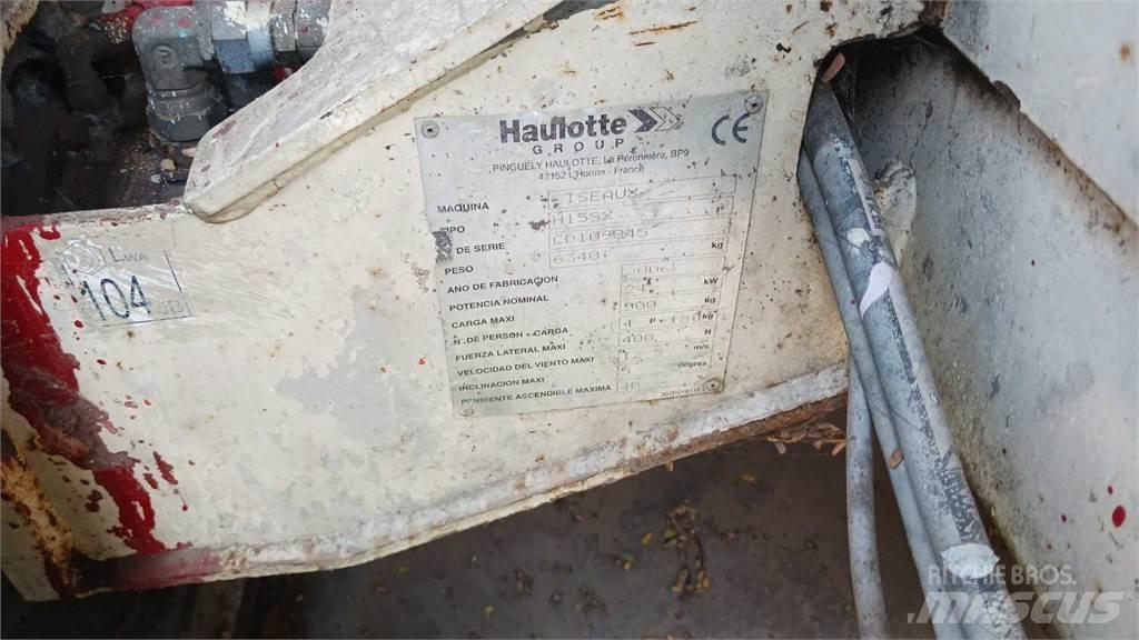 Haulotte H15SX Scheren-Arbeitsbühnen