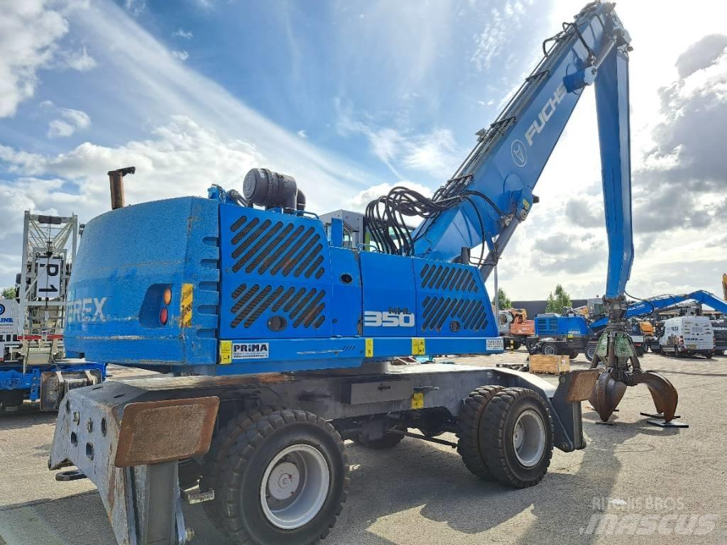 Fuchs MHL350E + Polyp Materialumschlag