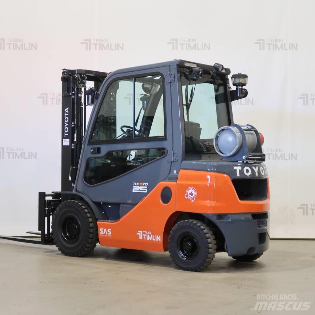 Toyota 02-8FGF25 LPG heftrucks