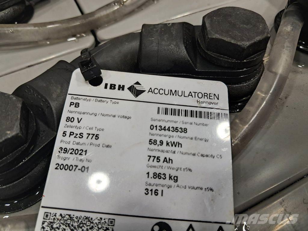  Batterij 80V 775Ah Batterijen