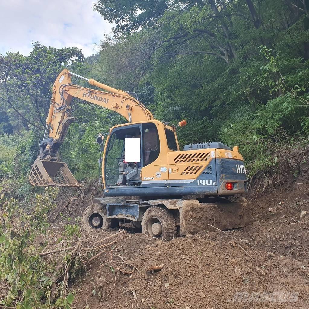 Hyundai Robex 140 W Mobilbagger