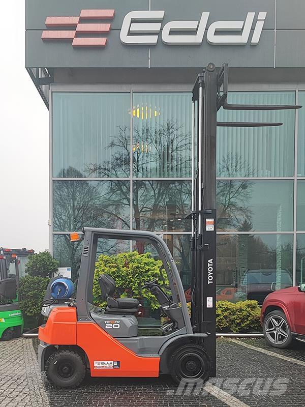 Toyota 02-8FGF20 LPG heftrucks