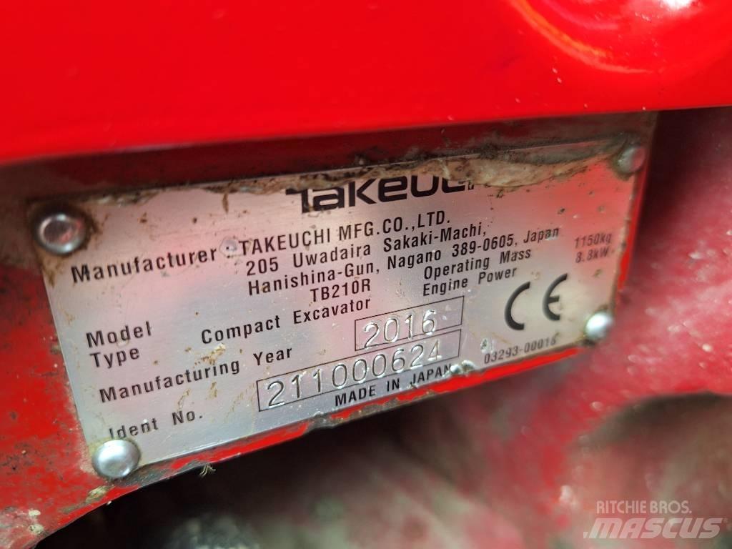 Takeuchi TB 210 R Minibagger < 7t