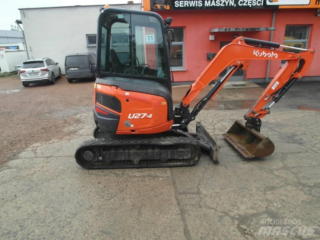 Kubota U 27-4 Minibagger < 7t