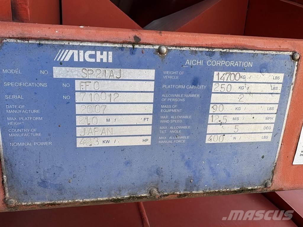Aichi Sp21aj Teleskopbühnen