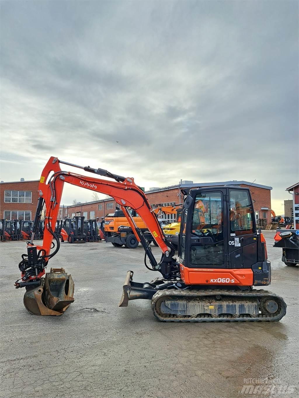 Kubota KX060-5 Minibagger < 7t