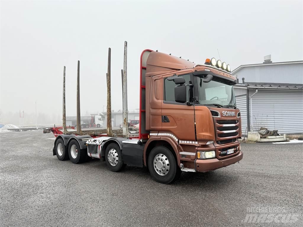 Scania R 730 8X4 Holztransporter