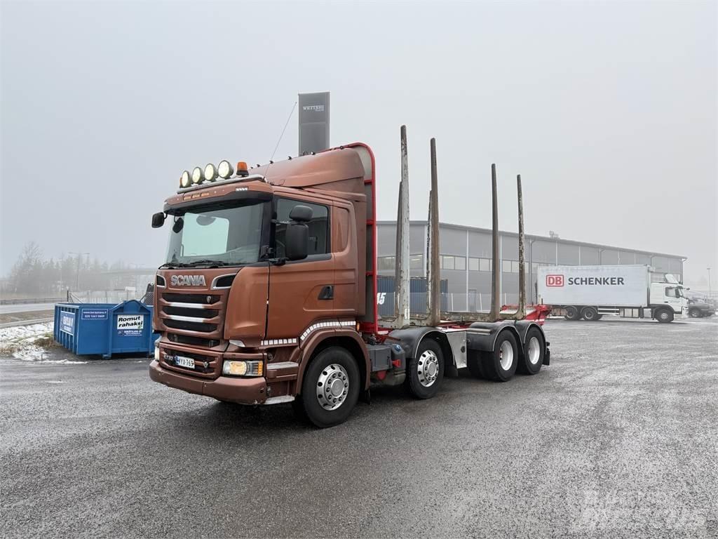 Scania R 730 8X4 Holztransporter