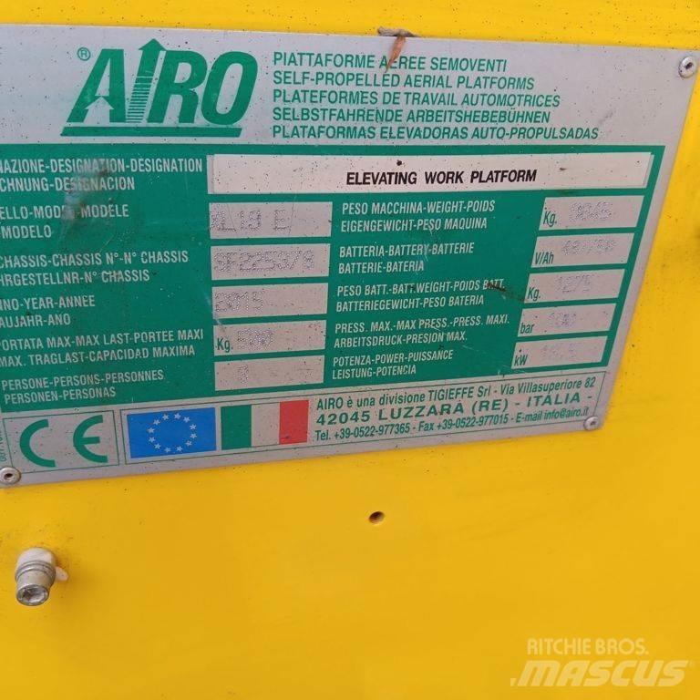 Airo XL 19E Scheren-Arbeitsbühnen