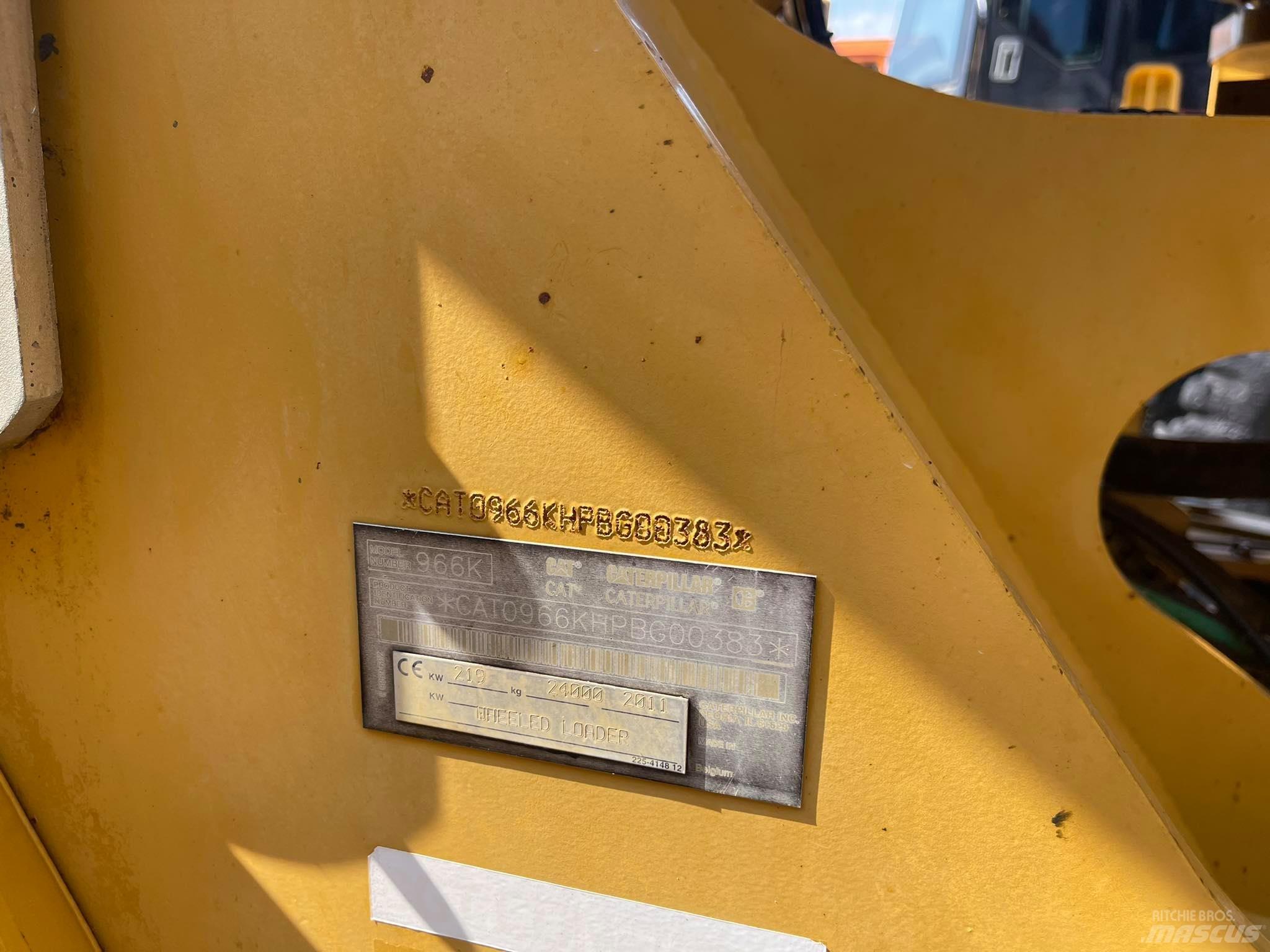 CAT 966K Radlader