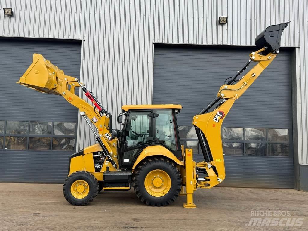 CAT 424 - 4WD / AC Baggerlader