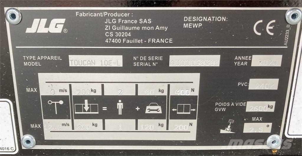JLG Toucan 10E-L Andere Arbeitsbühnen