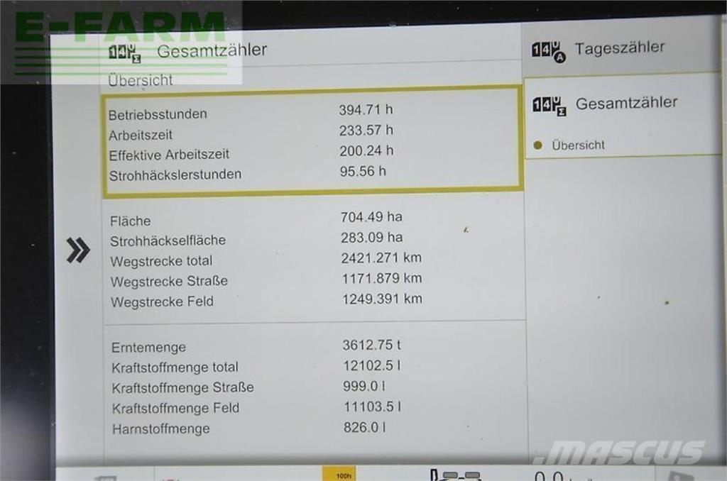 CLAAS trion 730 Mähdrescher