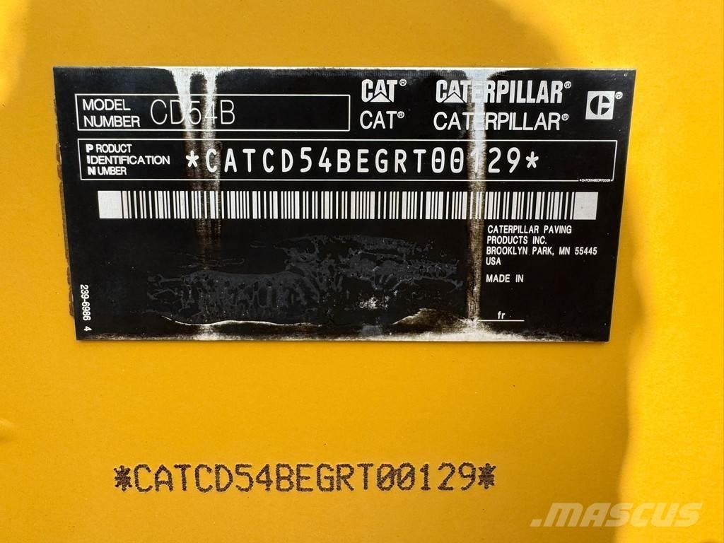 CAT CD54B Tandemwalzen