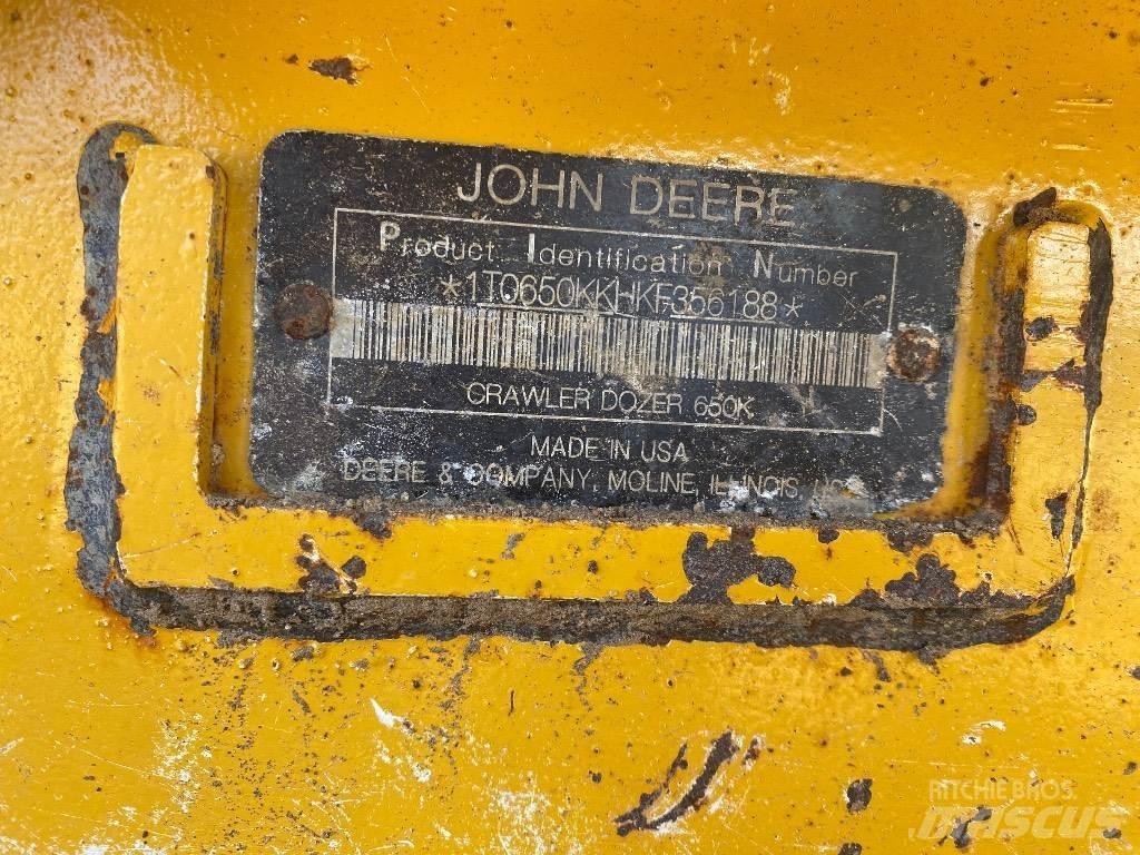 DEERE 650K LGP Bulldozer