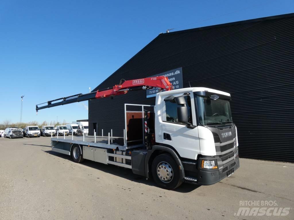 Scania P 220 Kranwagen