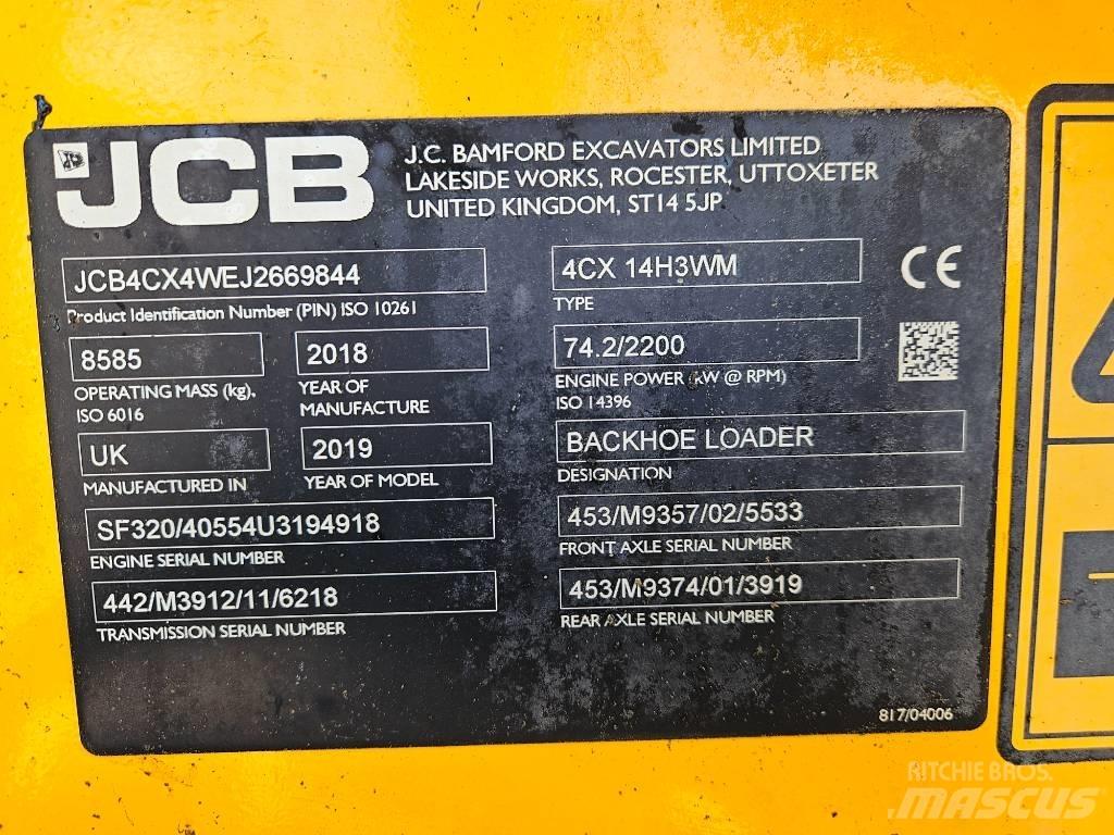 JCB 4 CX Eco Baggerlader