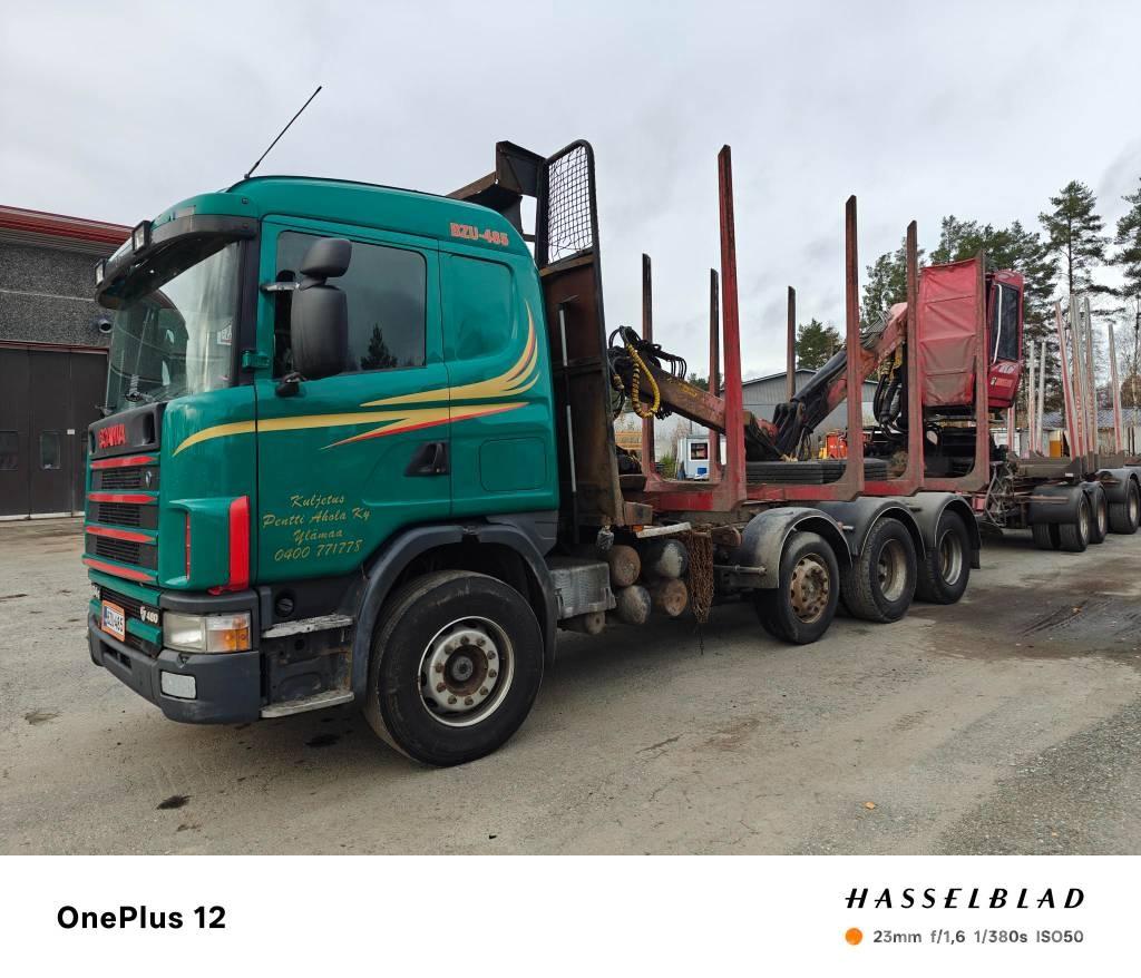 Scania R 164 8X4 Holztransporter