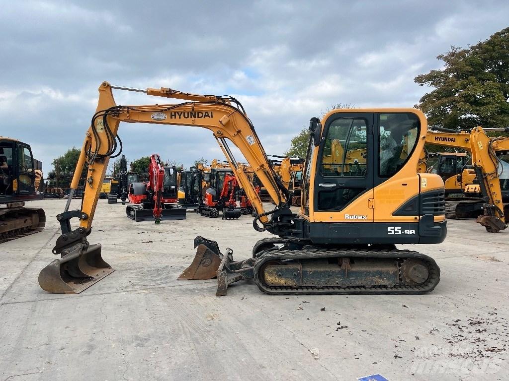 Hyundai R55-9A Minibagger < 7t