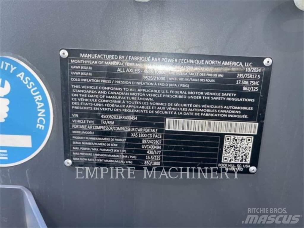Atlas Copco XAS1800CD Kompressoren