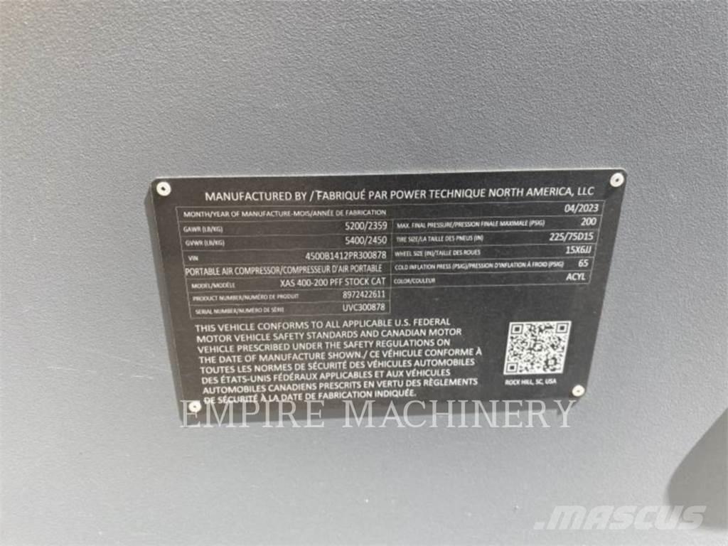 Atlas Copco XAS400CD Kompressoren