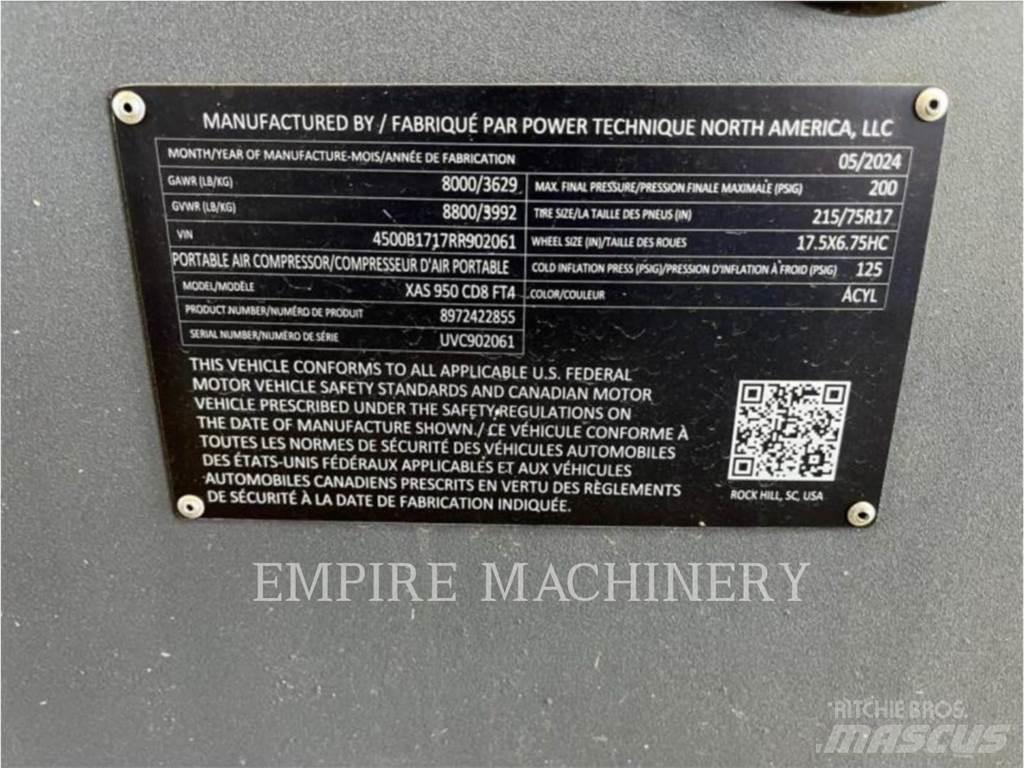 Atlas Copco XAS950CD Kompressoren