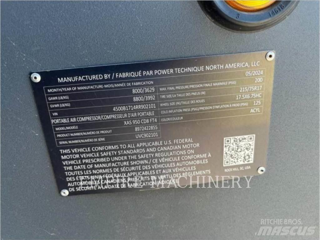 Atlas Copco XAS950CD Kompressoren