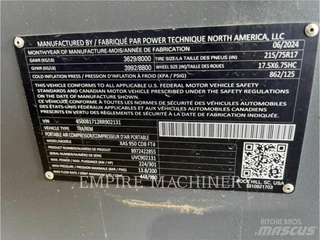 Atlas Copco XAS950CD Kompressoren