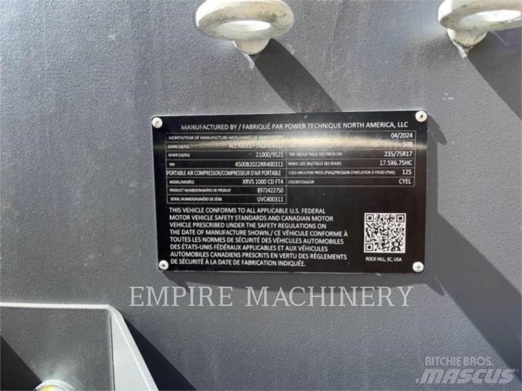 Atlas Copco XRVS1000CD Kompressoren