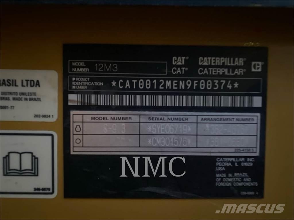 CAT 12 M3 Grader