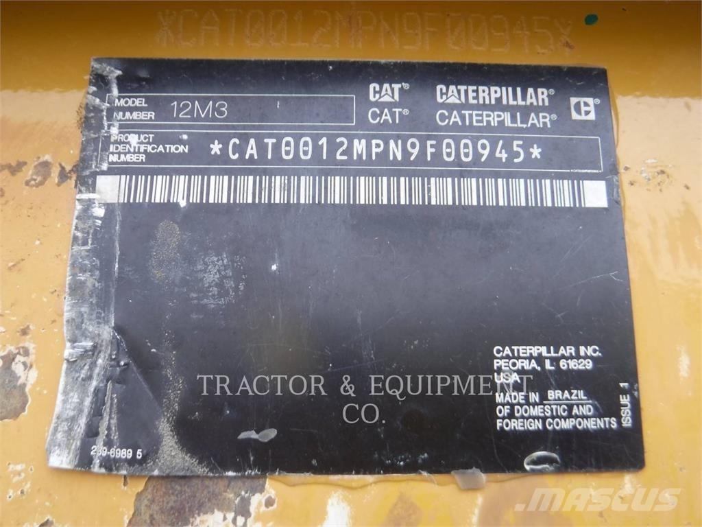 CAT 12M3 Grader