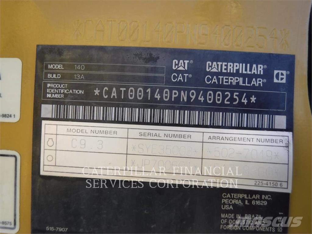 CAT 140-13 Grader