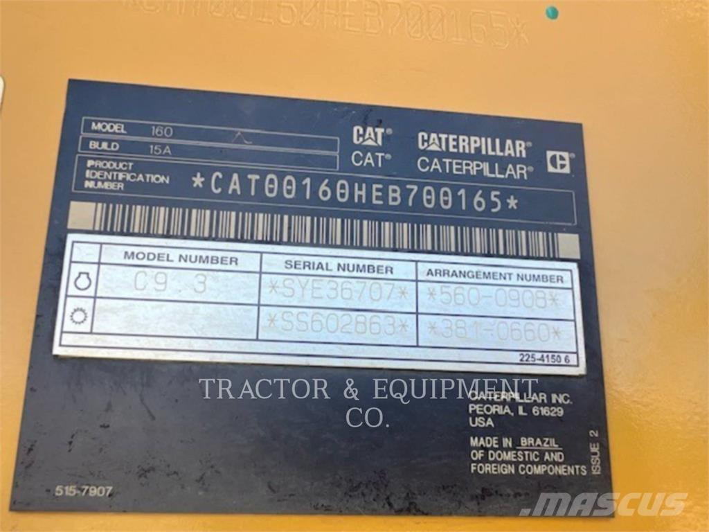 CAT 160-15AWD Grader